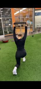 Overhead Lunges